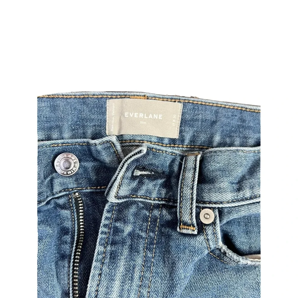 Everlane | Slim 31x30 | Denim Blue Jeans Women's(Marked Down Due To Minor Stain)